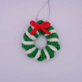 Image of green christmas wreath